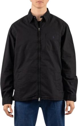 Ralph Lauren Shirt - Heren - Casual Overhemden - Zwart - L - Katoen - Overhemden