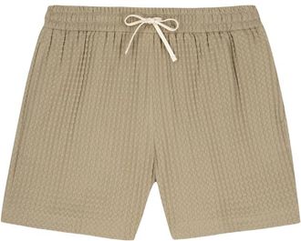 Maison Labiche Waffle-texture Deck Shorts