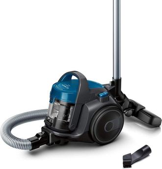 Bosch Cleannn BGC05A220A - Aspirapolvere a bidone - Senza sacchetto - Grigio pietra