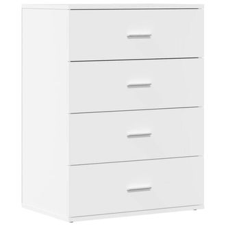 Berkfield Home Sideboard White 60x39x80 cm Engineered Wood | Size: 60 x 39 x 80 cm