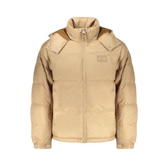 Tommy Hilfiger Heren, Jassen, Beige, Maat: M Poliester