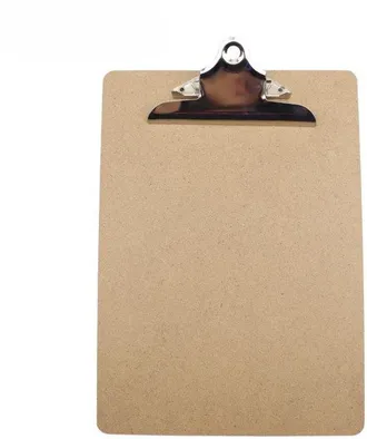 OEM Portapapeles A4 De 1 Pieza Con Clip De Estilo Retro A4 Vertical Con Soporte Para Pared Para Oficina Y Taller Madera
