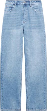 GCDS Gcds, Jeans, Dames, Blauw, W28, Katoen, Straight-leg Jeans