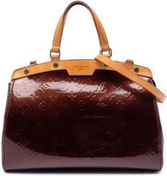 Louis Vuitton Pre-owned Handbags, female, Red, Size: ONE SIZE Pre-owned The Brea MM