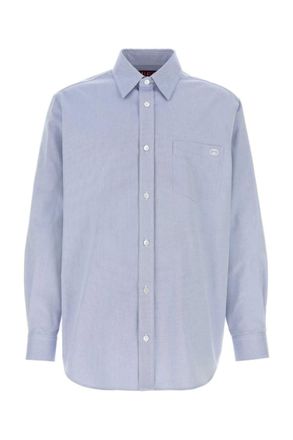 Gucci Light Blue Regular Shirts