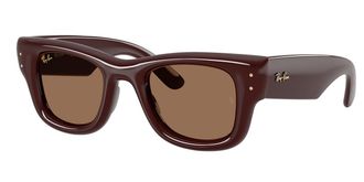 Ray-Ban RB4940 Wayfarer Puffer 687773 Mens Sunglasses Brown Size 47