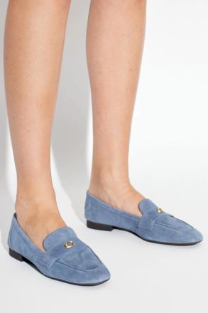 Coach Suede Loafers, Mens, Blue