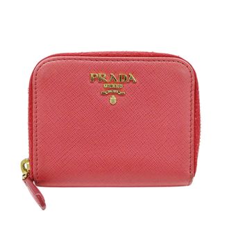 Prada Pink Leather Coin Purse/Coin Case (Pre-Owned)