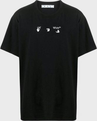 Off-white Mens Mad Cat T-Shirt Black/Green - Size X-Small