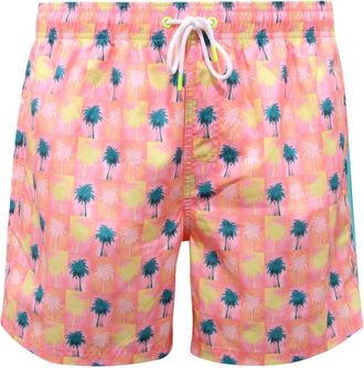Sundek Beachwear, male, Pink, Size: 3XL M504Bdrt39C Boardshort