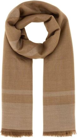 Saint Laurent Accessoires, unisex, Beige, ONE Size, Kasjmier, Grand Carre Cassandre
