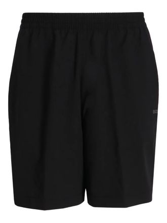 BOSS Zwembroek met elastische tailleband - Zwart
