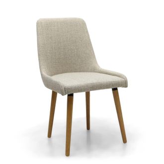 Netfurniture CapriCorisn Flax Effect Dining Chair in Natural