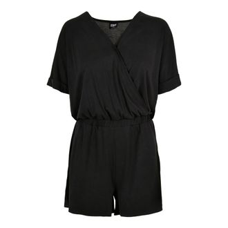 Urban Classics Dames/Dames Modal Korte Jumpsuit (Zwart)