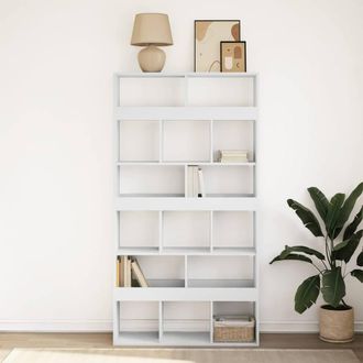 Berkfield Home Classic Bookcase White 100x33x187.5 cm Engineered Wood