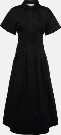 Proenza Schouler White Label Balston cotton poplin shirt dress