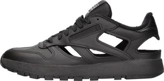 Maison Margiela Classic Leather Tabi Low - Heren - Sneakers - Zwart - 44 EU - Leer - Schoenen