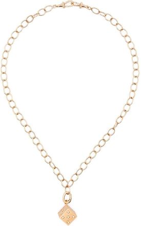 Marie Lichtenberg 18K Yellow Gold Dado Diamond Necklace - Womens - Diamond/18kt Yellow Gold