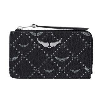 Zadig&Voltaire Accessoires, Dames, Zwart, ONE Size, Leer, ZV Card Wallet