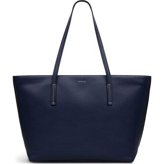 Radley London Dukes Place Large Ziptop Tote Bag in Naval at Nordstrom