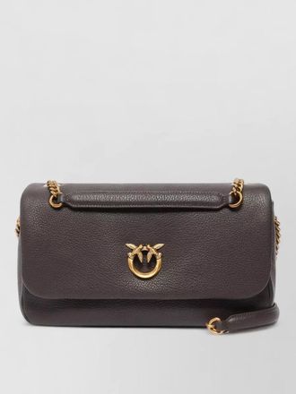 Pinko soft horizontal shoulder bag chain strap