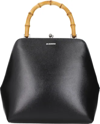 Jil Sander Black Leather Womens Handbag