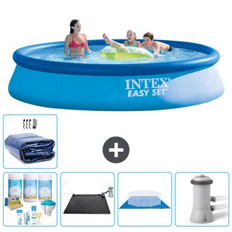 Intex Piscina Easy Set Redonda - 396x84 Cm - 7-piezas S20180