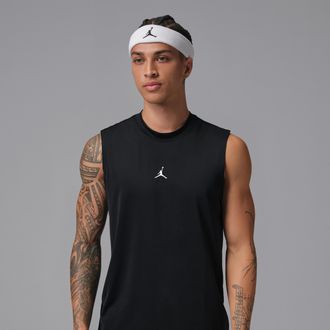 Nike Jordan Mens Jordan Sport Essentials Dri-FIT Sleeveless Top in Black | IF0889-010
