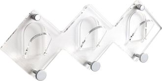 tomasucci Perchero de pared Sirio, transparente