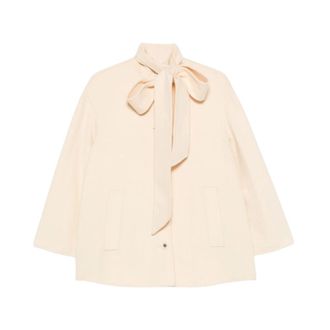 Zimmermann Valiant wollen mantel - Dames - Jassen - Beige - Maat: S/M Wol