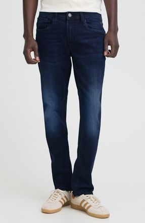 Blend Slim Straight Leg Jeans in Denim Dark Blue at Nordstrom Rack, Size 40
