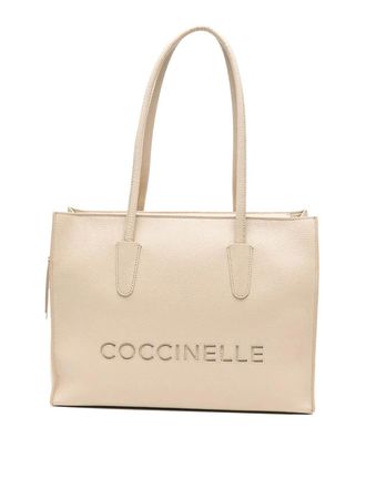 Coccinelle Handbag Grained Sandshell Sandshell