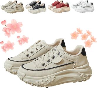 Generic Orthopedic Heightening Shoe, Chunky Non Slip, Comfortable Breathable 1.8 Height Increase Soft Style Casual Platform Sneakers (1pcs/D,4.5)