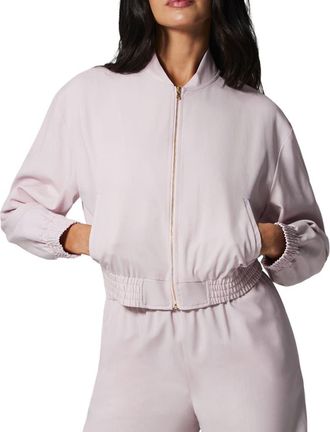 Kiki De Montparnasse Suiting Bomber Jacket in Blossom at Nordstrom, Size X-Small