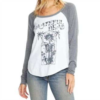 Chaser Grateful Dead Tee In White/grey