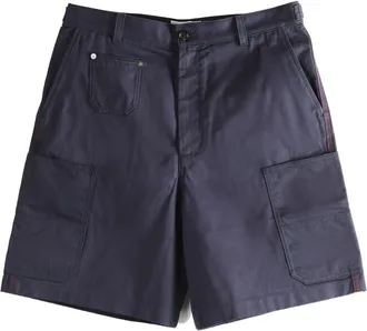 Givenchy Denim Shorts With Patch Pockets Clothing