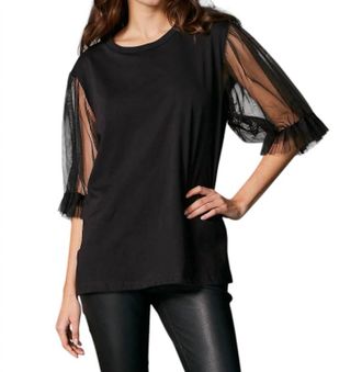 N&Uuml; Denmark Vigga Tee In Black