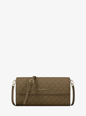 Michael Kors Jet Set Small Signature Logo Convertible Crossbody Bag