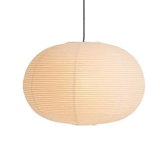 HAY Paper Shade, H 48 x &Oslash; 70 cm, Ellipse, weiss