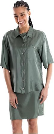 Marella Shirts - Dames - Overhemden - Groen - XS - Overhemden