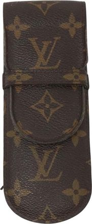 Louis Vuitton Etui Stylo Brown Canvas Wallet (Pre-Owned)