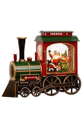 Mark Roberts Santa Train Scene with LED in Red at Nordstrom