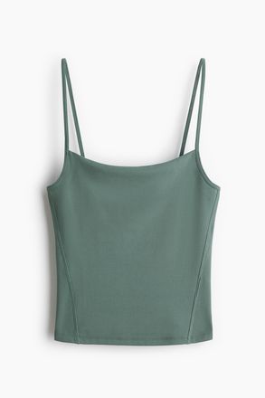 H&M Tr&auml;gertop aus Jersey - Green