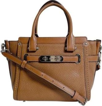 Coach Pre-owned Handbags, female, Brown, Size: ONE SIZE Pre-owned Handbag