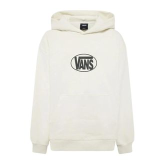 Vans Left Chest II Logo Pullover Hoodie - Dames - Hoodies - Wit - L - Katoen - Hoodies & sweatvesten