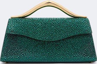 Elie Saab Petit Wave embellished top-handle bag