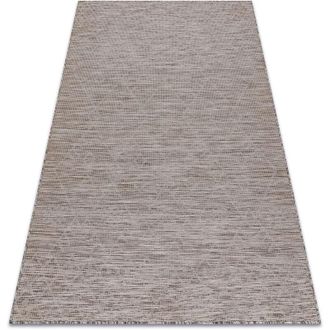 RugsX Rugsx - Alfombra Sisal Patio 3077 Boho Tejido Plano - Natural, Beige Beige 136x190 Cm