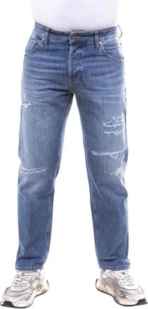 Pantaloni Torino Jeans, Heren, Blauw, W36, Denim, Rebel Pants
