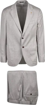 Sartoria Latorre Heren, Pakken, Grijs, Maat: XL Wol