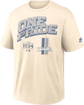 Nike Detroit Lions Max90 Nike Mens NFL T-Shirt in Brown | 04T615A9SV-S0W
